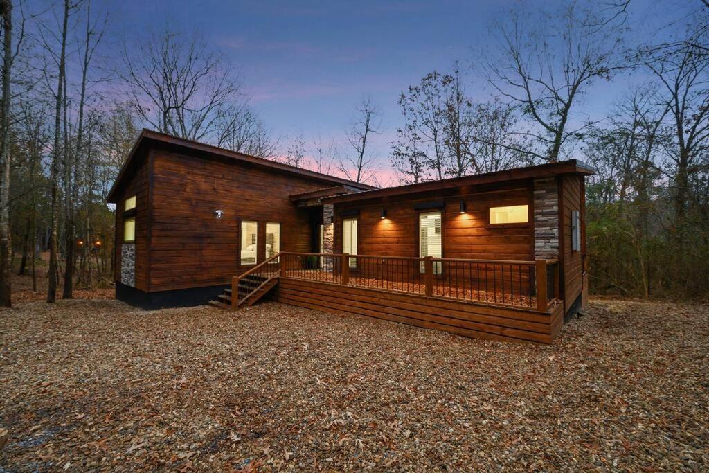 Diamond Cabin W/ Jet Shower & Secluded Back Deck! Broken Bow Exterior photo